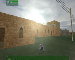 TerraTools Desert Village Screenshot from VBS2